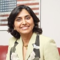 Photo of Ms. Sheela Murthy, President and Founder, Murthy Law Firm.