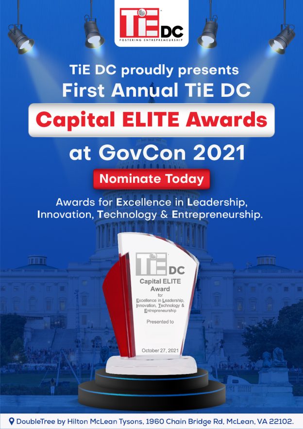 A cover image for TieDC GovCon Capital Elite Awards.