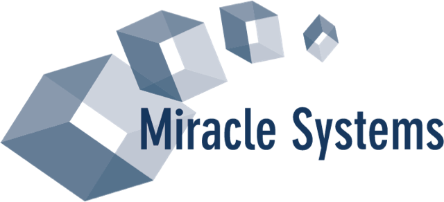 Logo of Miracle Systems.