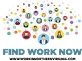 Logo of FIND WORK NOW.