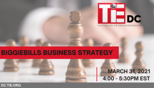 Banner of BiggieBills Business Strategy Tournament.